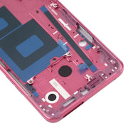 Front Housing LCD Frame Bezel Plate for LG G7 ThinQ / G710 (Pink)