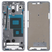 Front Housing LCD Frame Bezel Plate for LG G7 ThinQ / G710 (Silver)