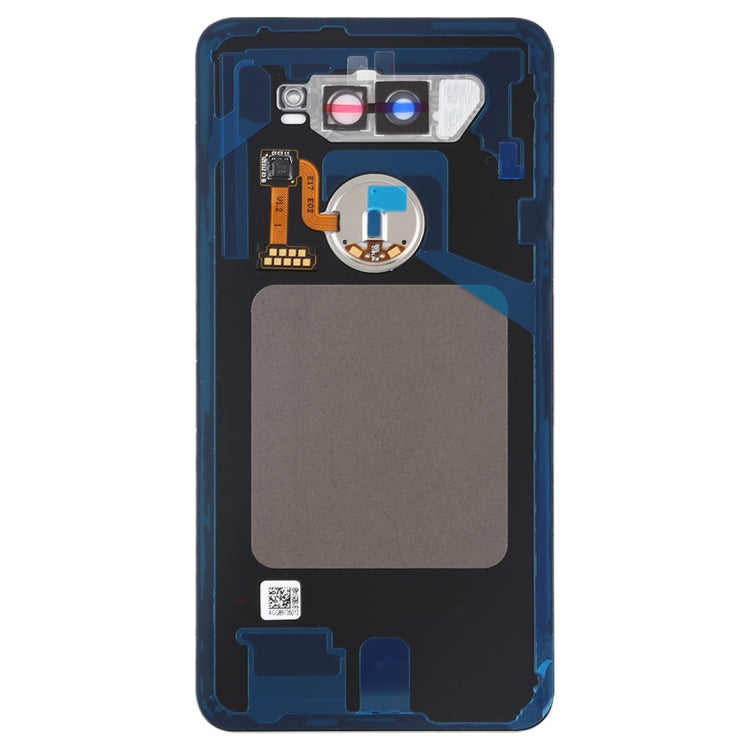 Battery Back Cover with Camera Lens & Fingerprint Sensor for LG V30 / VS996 / LS998U / H933 / LS998U / H930(Silver)