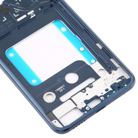 Front Housing LCD Frame Bezel Plate for LG V30 / VS996 / LS998U / H933 / LS998U / H930 (Blue)