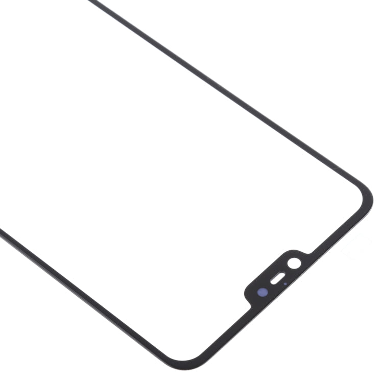 Front Screen Outer Glass Lens for Xiaomi Mi 8 Lite(Black)