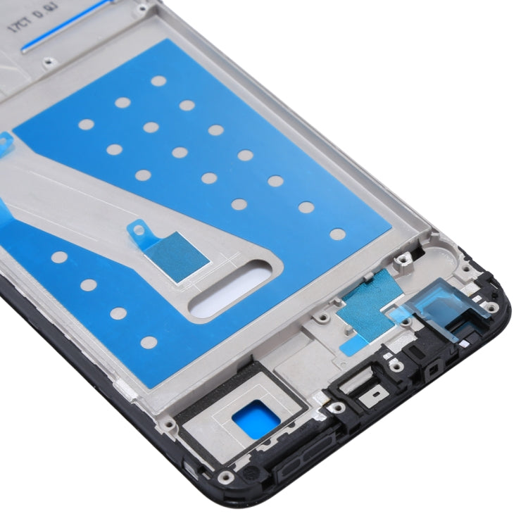 For Huawei P smart (Enjoy 7S) Front Housing LCD Frame Bezel Plate(Black)