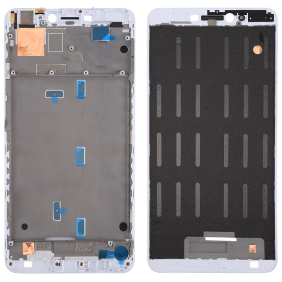 For Xiaomi Mi Max 2 Front Housing LCD Frame Bezel(White)