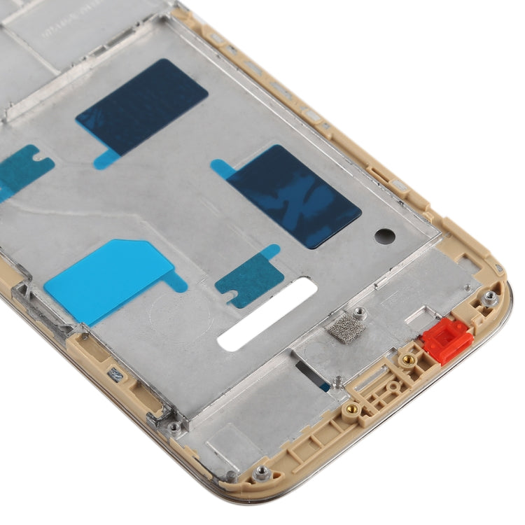 Front Housing LCD Frame Bezel Plate for Huawei G7 Plus(Gold)