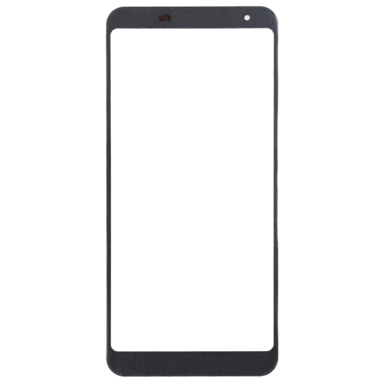 Front Screen Outer Glass Lens for Google Pixel 3a XL(Black)