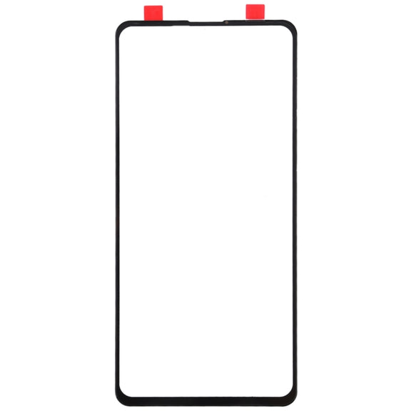 Front Screen Outer Glass Lens for Xiaomi 9T / Redmi K20 / K20 Pro(Black)