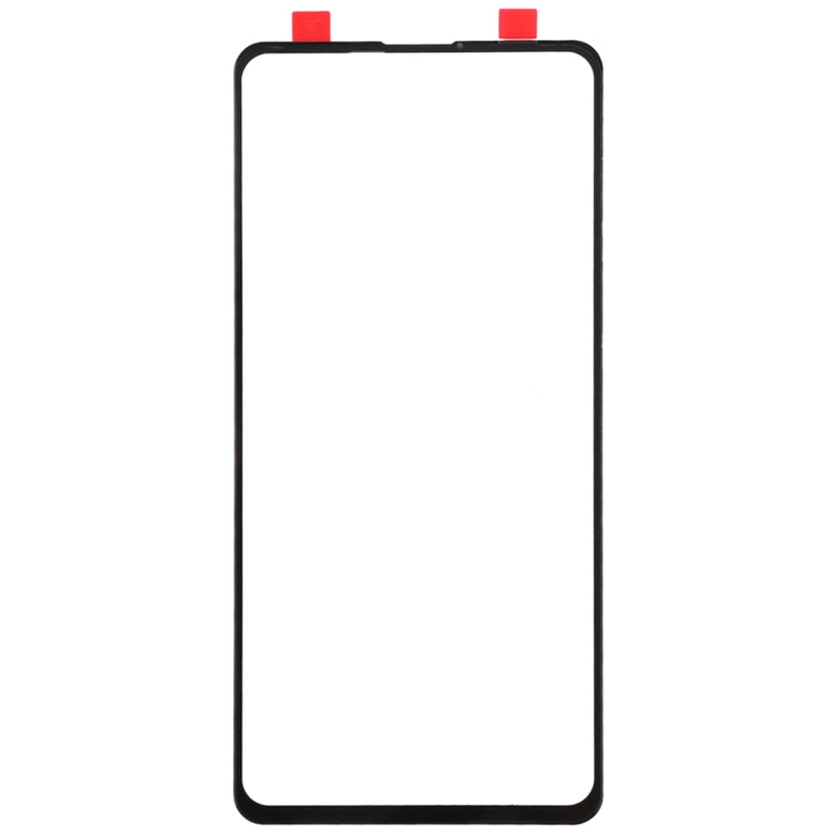 Front Screen Outer Glass Lens for Xiaomi 9T / Redmi K20 / K20 Pro(Black)