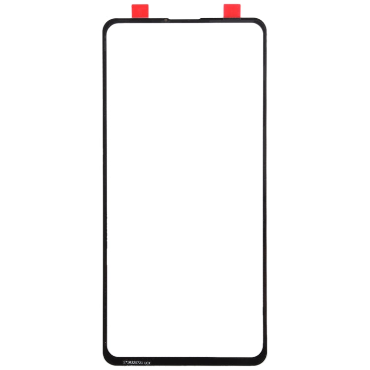 Front Screen Outer Glass Lens for Xiaomi 9T / Redmi K20 / K20 Pro(Black)