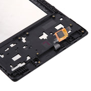 OEM LCD Screen for Lenovo A8-50 Tablet with Digitizer Full Assembly with Frame (Black)