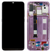 OLED LCD Screen for Xiaomi Mi 9 Digitizer Full Assembly with Frame(Pink)