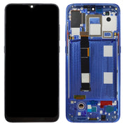 OLED LCD Screen for Xiaomi Mi 9 Digitizer Full Assembly with Frame(Blue)