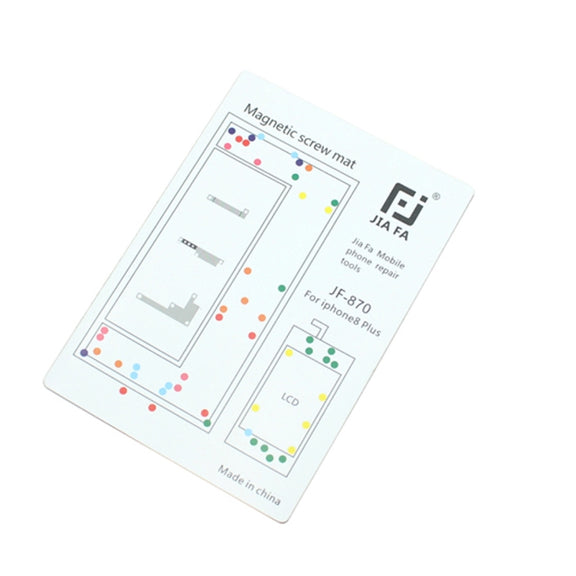 JIAFA Magnetic Screws Mat for iPhone 8 Plus