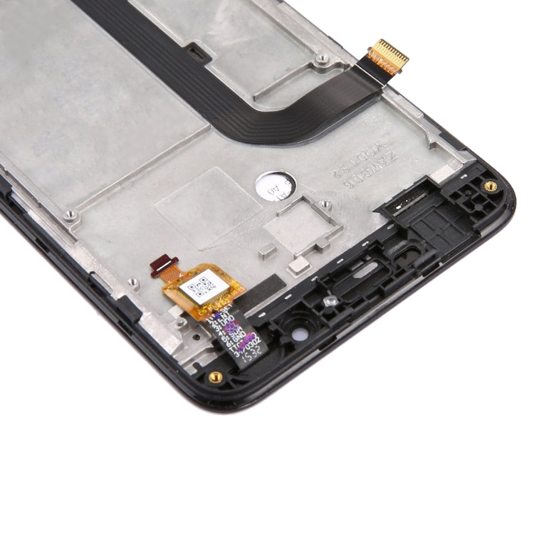 OEM LCD Screen for Asus ZenFone Go / ZC500TG / Z00VD  Digitizer Full Assembly with Frame���Black)