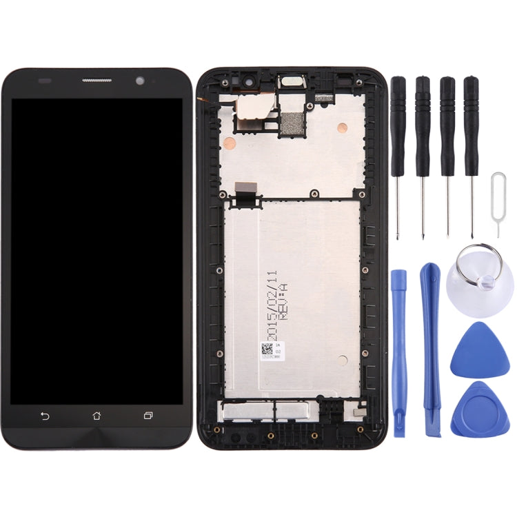 OEM LCD Screen for Asus ZenFone 2 / ZE550ML  Digitizer Full Assembly with Frame���Black)