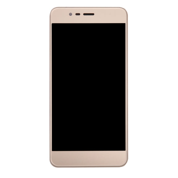 OEM LCD Screen for Asus ZenFone 3 Max / ZC520TL / X008D Digitizer Full Assembly with Frame���Gold)