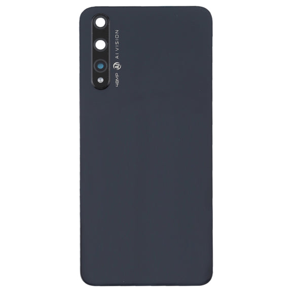 Battery Back Cover with Camera Lens for Huawei Honor 20S(Black)