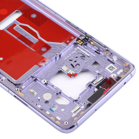 Middle Frame Bezel Plate for Huawei Mate 30(Purple)