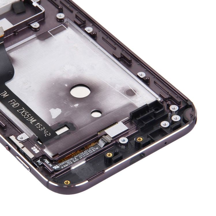 OEM LCD Screen for ASUS ZenFone Zoom 5.5 inch / ZX551ML  Digitizer Full Assembly with Frame���Black)