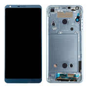 Original LCD Screen for for LG G6 / H870 / H870DS / H872 / LS993 / VS998 / US997 Digitizer Full Assembly with Frame(Blue)