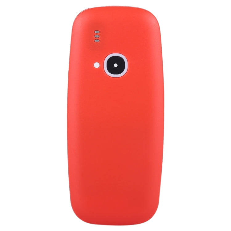 Full Assembly Housing Cover with Keyboard for Nokia 3310(Red)