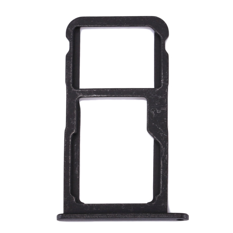 For Huawei Honor 8 Lite / P8 Lite 2017 SIM Card Tray & SIM / Micro SD Card Tray(Black)