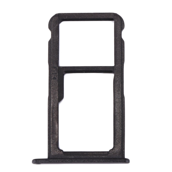 For Huawei Honor 8 Lite / P8 Lite 2017 SIM Card Tray & SIM / Micro SD Card Tray(Black)
