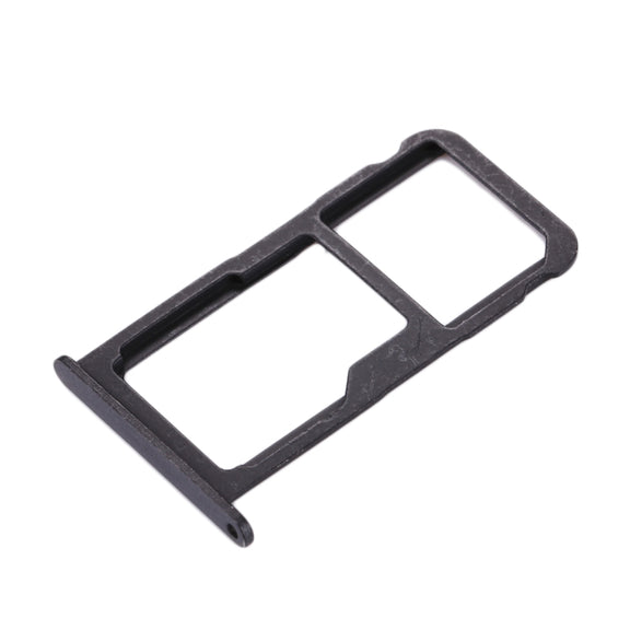 For Huawei Honor 8 Lite / P8 Lite 2017 SIM Card Tray & SIM / Micro SD Card Tray(Black)