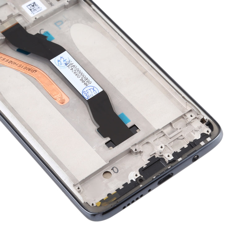TFT LCD Screen for Xiaomi Redmi Note 8 Pro Digitizer Full Assembly with Frame (Double SIM Card Version)(Black)