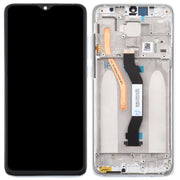 TFT LCD Screen for Xiaomi Redmi Note 8 Pro Digitizer Full Assembly with Frame (Double SIM Card Version)(White)