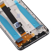 TFT LCD Screen for Nokia 3.1 TA-1049 TA-1057 TA-1063 TA-1070 Digitizer Full Assembly with Frame & Side Keys (Black)