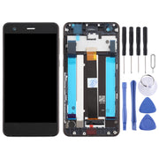 TFT LCD Screen for Nokia 2 N2 TA-1007 TA-1029 TA-1023 TA-1035 TA-1011 Digitizer Full Assembly with Frame & Side Keys (Black)