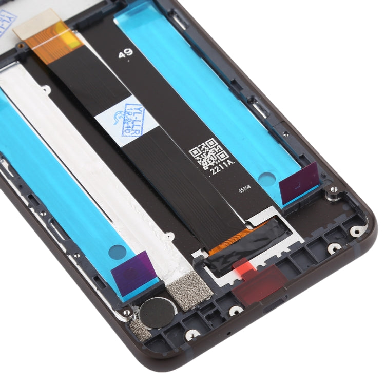TFT LCD Screen for Nokia 2 N2 TA-1007 TA-1029 TA-1023 TA-1035 TA-1011 Digitizer Full Assembly with Frame & Side Keys (Black)