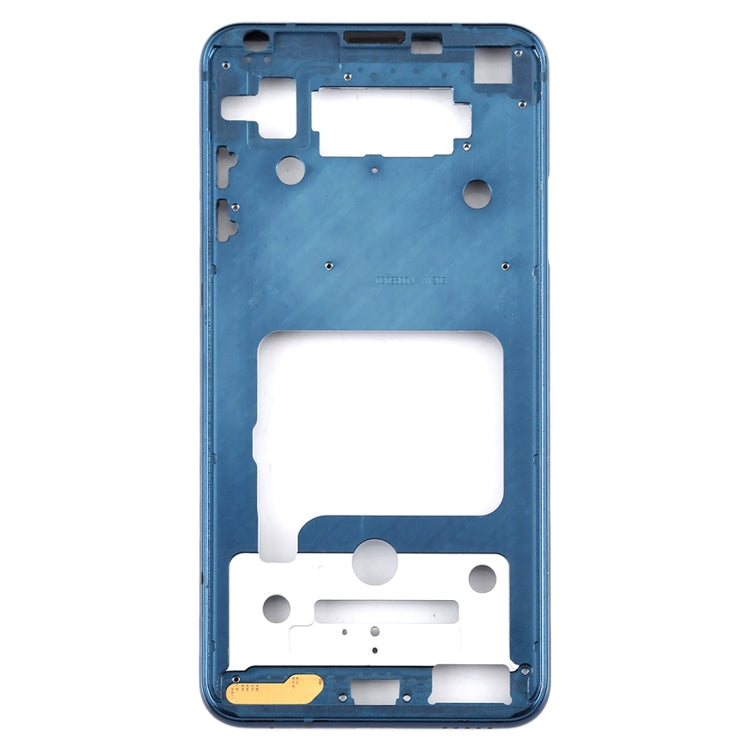 Front Housing LCD Frame Bezel Plate for LG V35 ThinQ (Blue)