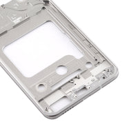 Front Housing LCD Frame Bezel Plate for LG V35 ThinQ (Silver)
