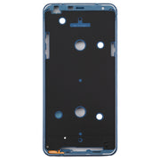 Front Housing LCD Frame Bezel Plate for LG Q Stylo 4 Q710 Q710MS Q710CS (Blue)