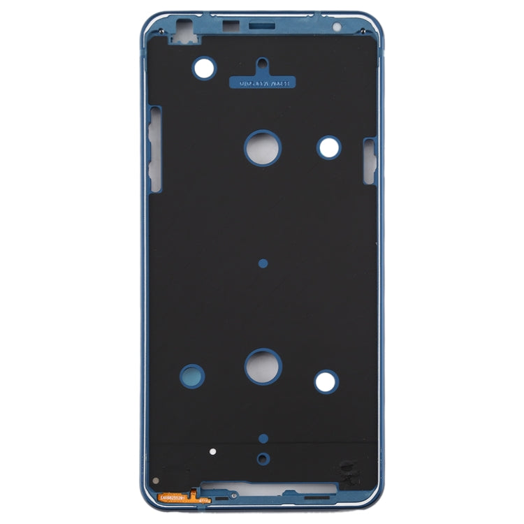 Front Housing LCD Frame Bezel Plate for LG Q Stylo 4 Q710 Q710MS Q710CS (Blue)