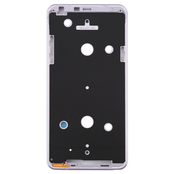Front Housing LCD Frame Bezel Plate for LG Q Stylo 4 Q710 Q710MS Q710CS (Purple)