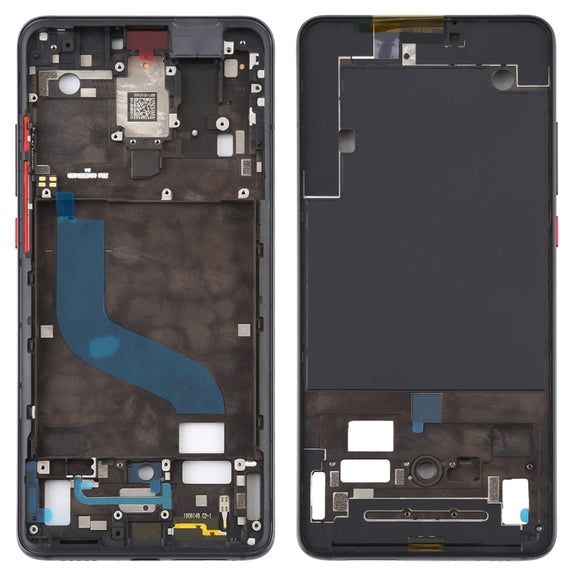 Front Housing LCD Frame Bezel Plate for Xiaomi Redmi K20 / Redmi K20 Pro / Mi 9T / Mi 9T Pro (Black)
