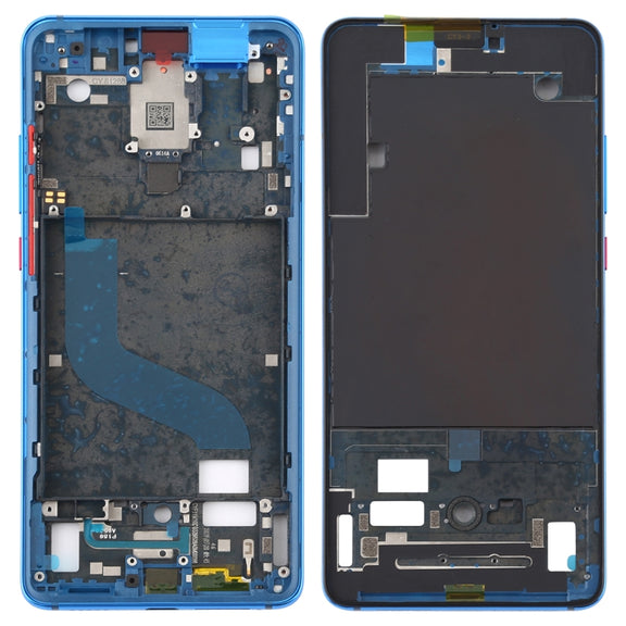 Front Housing LCD Frame Bezel Plate for Xiaomi Redmi K20 / Redmi K20 Pro / Mi 9T / Mi 9T Pro (Blue)