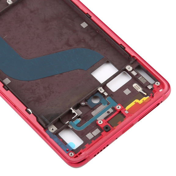 Front Housing LCD Frame Bezel Plate for Xiaomi Redmi K20 / Redmi K20 Pro / Mi 9T / Mi 9T Pro (Red)