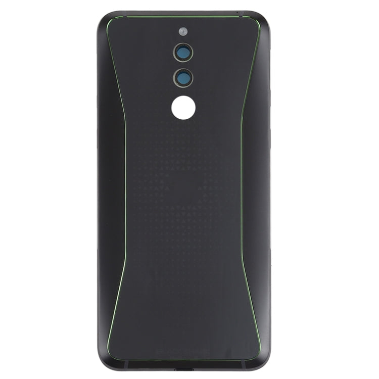 Original Middle Frame Bezel Plate + Battery Back Cover for Xiaomi Black Shark Helo(Black)