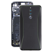 Original Middle Frame Bezel Plate + Battery Back Cover for Xiaomi Black Shark Helo(Black)