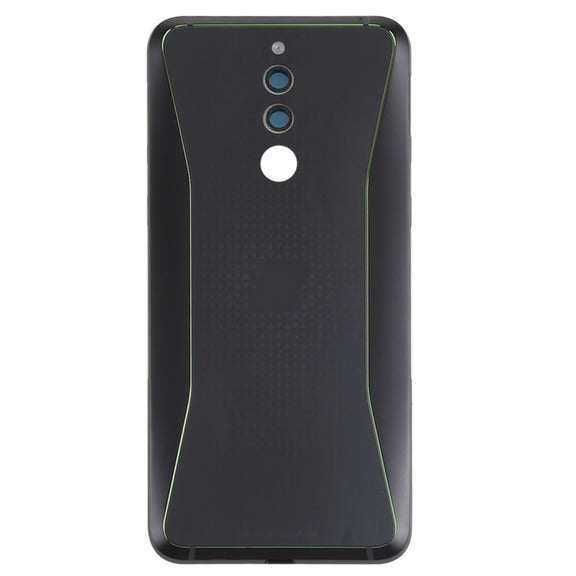 Original Middle Frame Bezel Plate + Battery Back Cover for Xiaomi Black Shark Helo(Black)