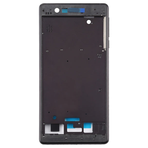 Front Housing LCD Frame Bezel Plate for Nokia 3 / TA-1020 TA-1028 TA-1032 TA-1038 (Black)