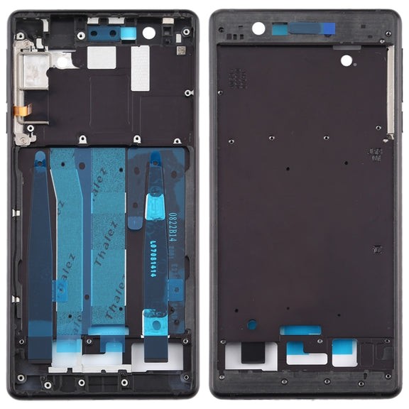 Front Housing LCD Frame Bezel Plate for Nokia 3 / TA-1020 TA-1028 TA-1032 TA-1038 (Black)
