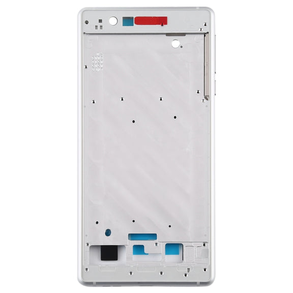 Front Housing LCD Frame Bezel Plate for Nokia 3 / TA-1020 TA-1028 TA-1032 TA-1038 (White)
