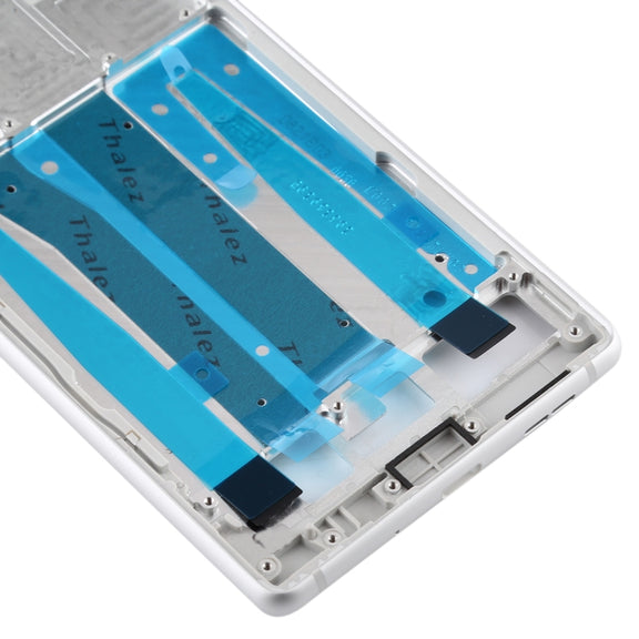 Front Housing LCD Frame Bezel Plate for Nokia 3 / TA-1020 TA-1028 TA-1032 TA-1038 (White)