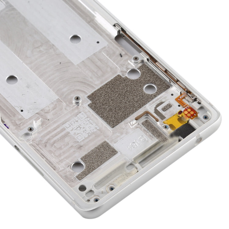 Front Housing LCD Frame Bezel Plate for Nokia 7 TA-1041 (White)