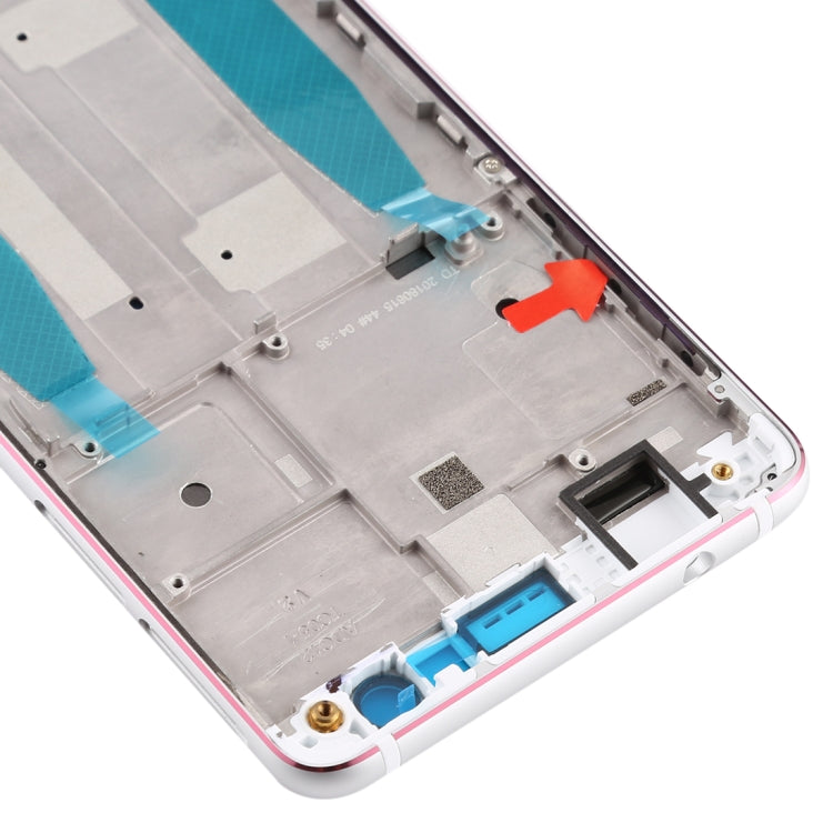 Front Housing LCD Frame Bezel Plate for Nokia 3.1 TA-1049 TA-1057 TA-1063 TA-1070 (White)