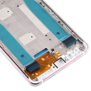 Front Housing LCD Frame Bezel Plate for Nokia 3.1 TA-1049 TA-1057 TA-1063 TA-1070 (White)